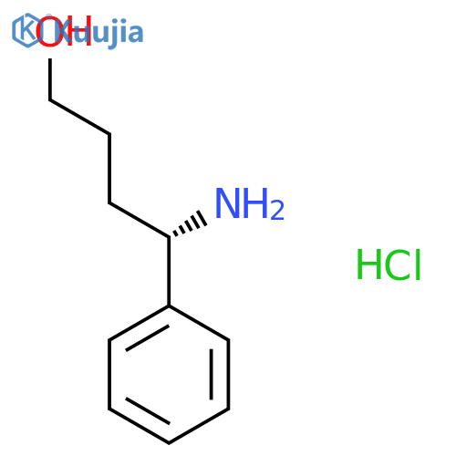 (S)-4-Amino-4-phenylbutan-1-ol hydrochloride structure