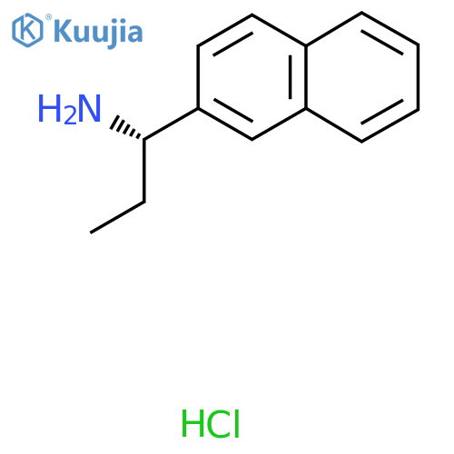(S)-1-(Naphthalen-2-yl)propan-1-amine hydrochloride structure