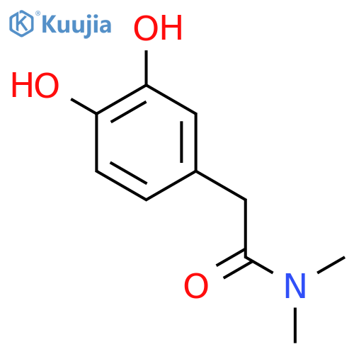 2-(3,4-dihydroxyphenyl)-N,N-dimethylacetamide structure