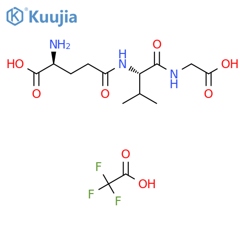 H-gGlu-Val-Gly-OH.TFA structure