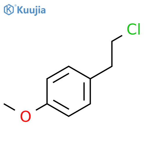1-(2-Chloroethyl)-4-methoxybenzene structure