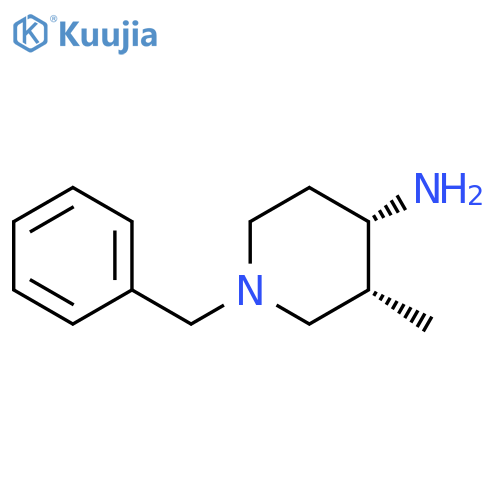 (3R,4S)-1-Benzyl-3-methyl-piperidin-4-ylamine structure