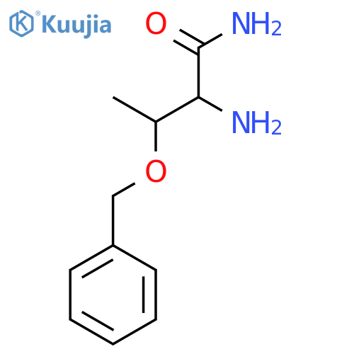 2-Amino-3-(benzyloxy)butanamide structure