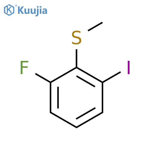 (2-Fluoro-6-iodophenyl)(methyl)sulfane structure