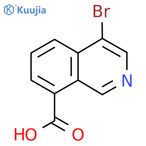 4-Bromoisoquinoline-8-carboxylic acid structure