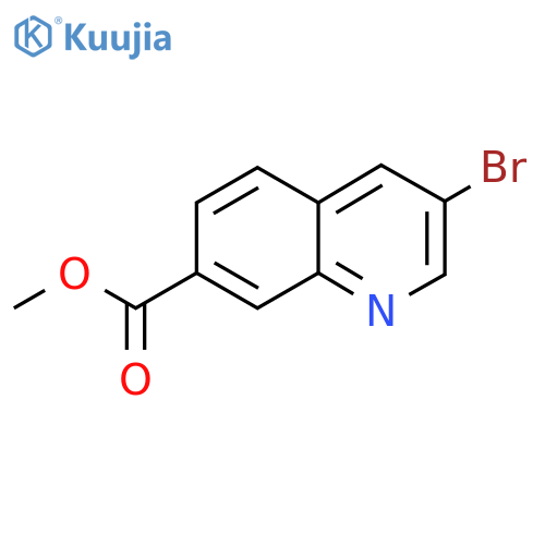 Methyl 3-bromoquinoline-7-carboxylate structure