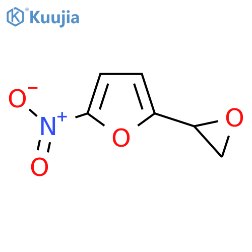 2-Nitro-5-(oxiran-2-yl)furan structure