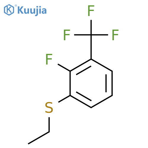 1-(Ethylthio)-2-fluoro-3-(trifluoromethyl)benZene structure