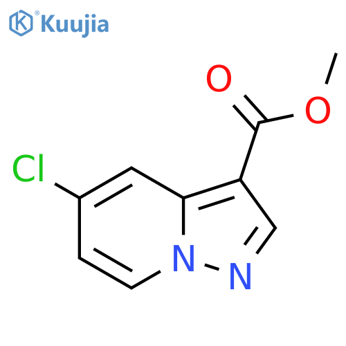 Methyl 5-chloropyrazolo[1,5-a]pyridine-3-carboxylate structure