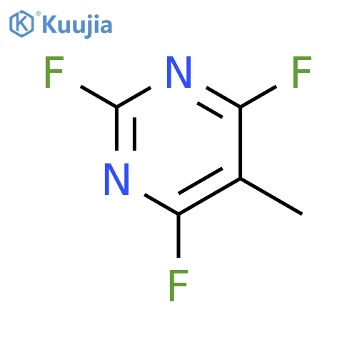 Pyrimidine,2,4,6-trifluoro-5-methyl- structure