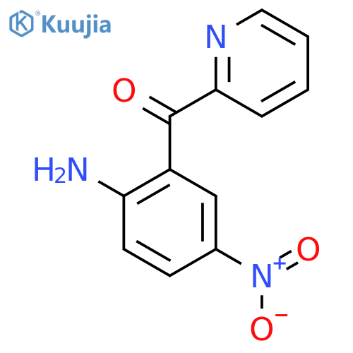 2-(2-Amino-5-nitrobenzoyl)pyridine structure