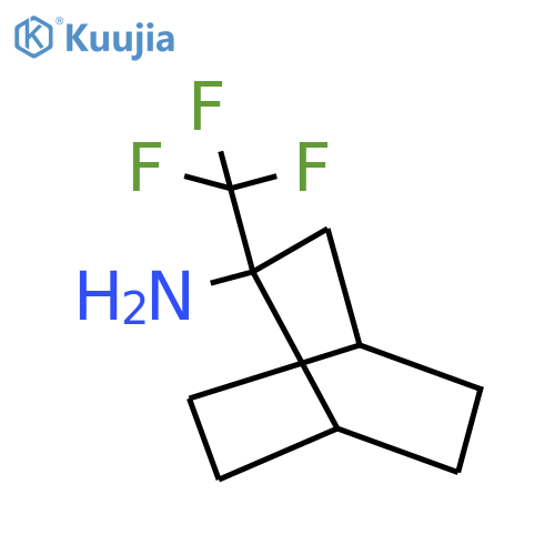 2-(Trifluoromethyl)bicyclo[2.2.2]octan-2-amine structure
