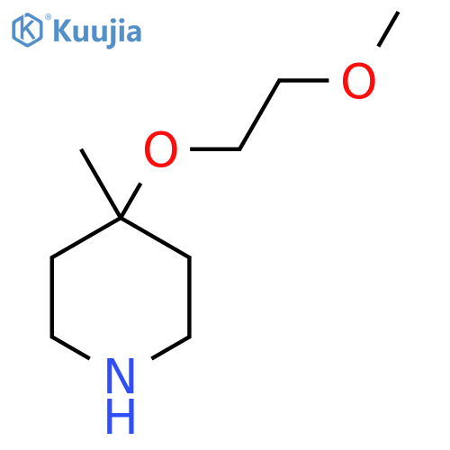 4-(2-Methoxyethoxy)-4-methylpiperidine structure