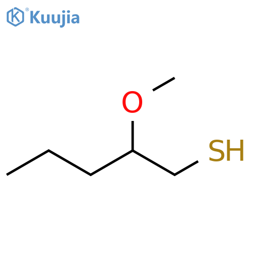 2-methoxypentane-1-thiol structure