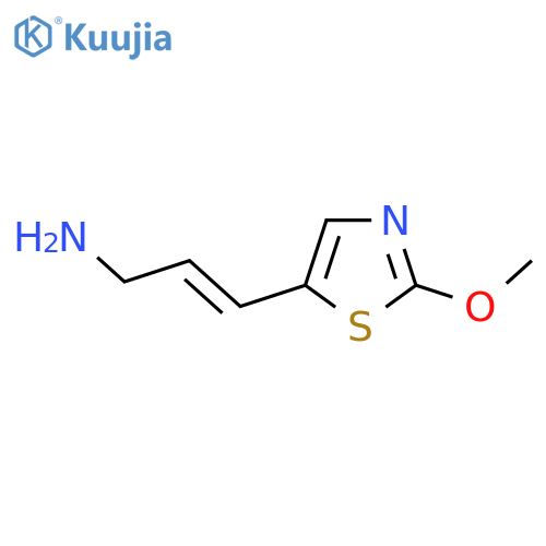 3-(2-Methoxy-1,3-thiazol-5-yl)prop-2-en-1-amine structure