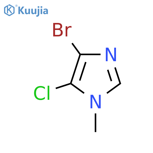 4-Bromo-5-chloro-1-methyl-1H-imidazole structure
