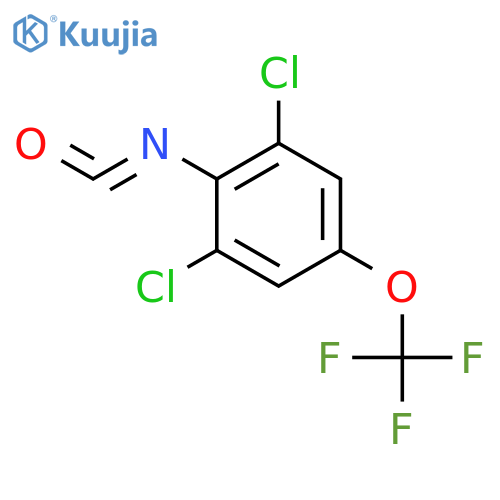 BENZENE, 1,3-DICHLORO-2-ISOCYANATO-5-(TRIFLUOROMETHOXY)- structure