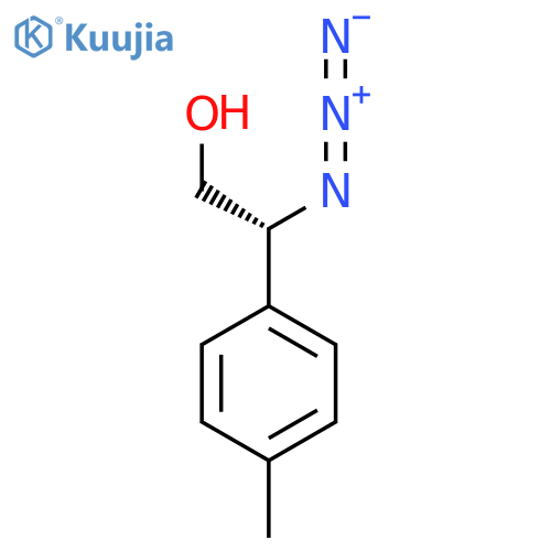 (R)-2-(4-Methylphenyl)-2-azidoethanol structure