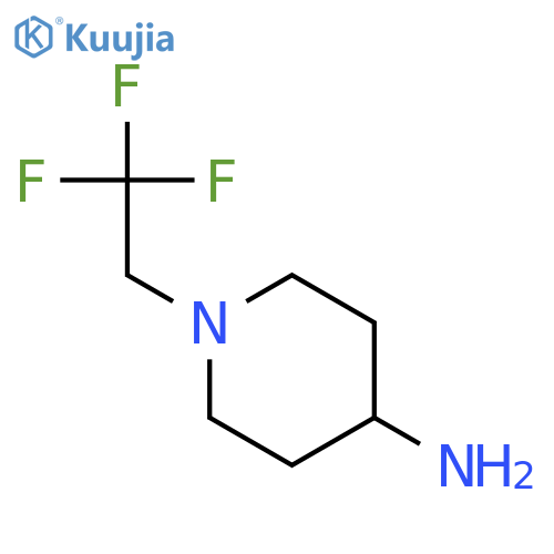1-(2,2,2-trifluoroethyl)piperidin-4-amine structure