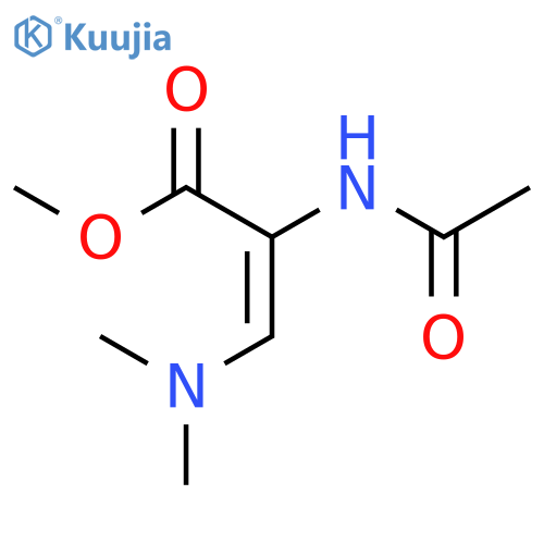 methyl (2E)-3-(dimethylamino)-2-acetamidoprop-2-enoate structure