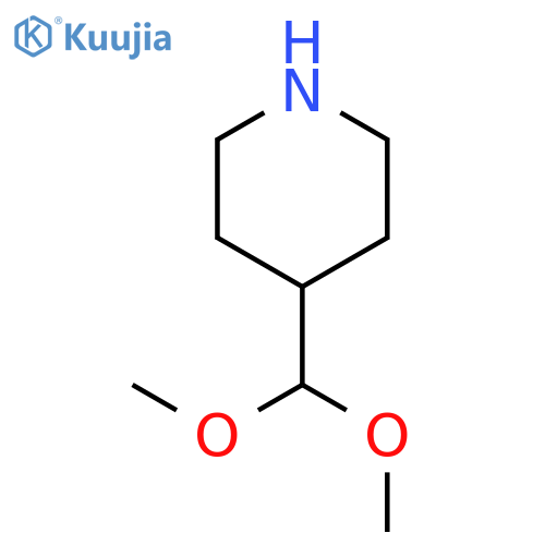 4-(dimethoxymethyl)piperidine structure