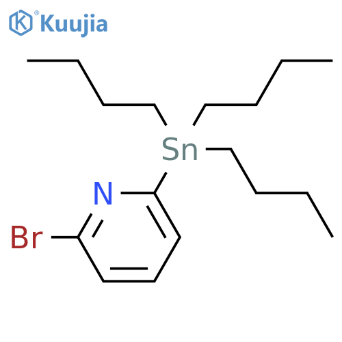 2-Bromo-6-(tributylstannyl)pyridine structure