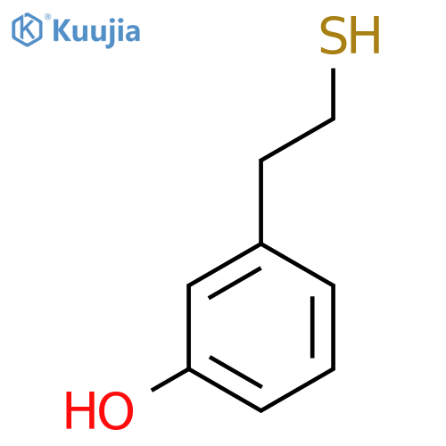 3-(2-sulfanylethyl)phenol structure