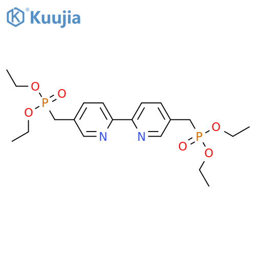 Tetraethyl ([2,2'-bipyridine]-5,5'-diylbis(methylene))bis(phosphonate) structure