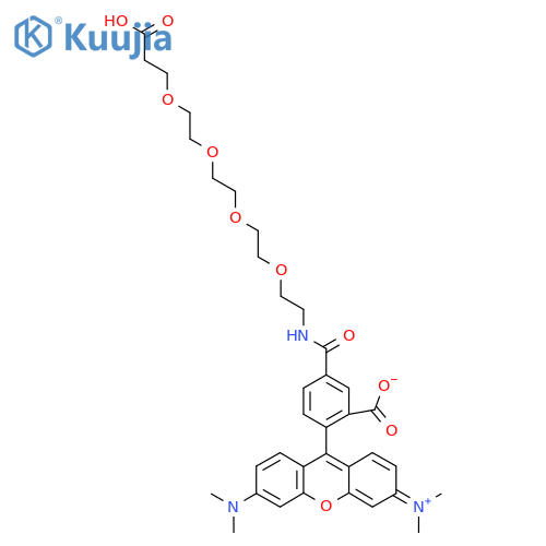 TAMRA-PEG4-acid structure