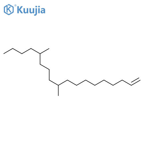 1-Octadecene, 10,14-dimethyl- structure