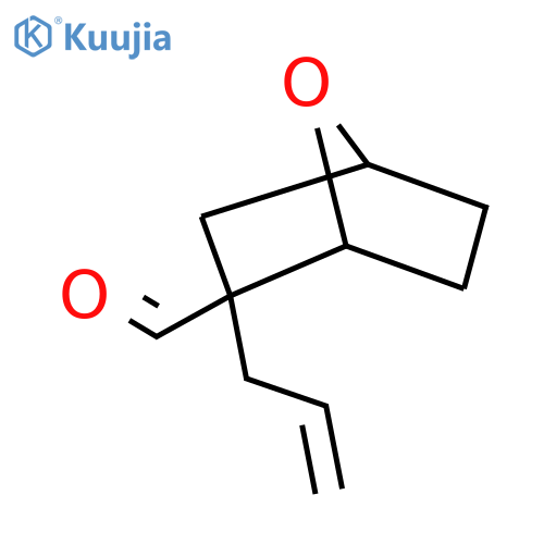 2-(prop-2-en-1-yl)-7-oxabicyclo2.2.1heptane-2-carbaldehyde structure