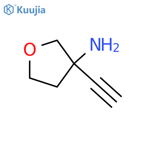 3-Furanamine, 3-ethynyltetrahydro- structure