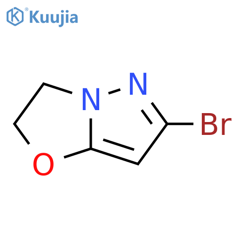 6-bromo-2H,3H-pyrazolo3,2-b1,3oxazole structure