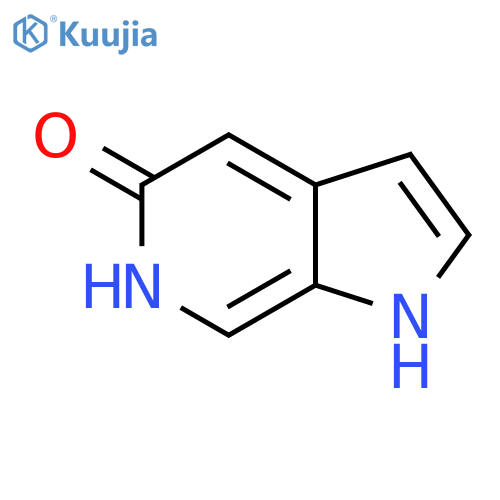 1H-pyrrolo[2,3-c]pyridin-5-ol structure
