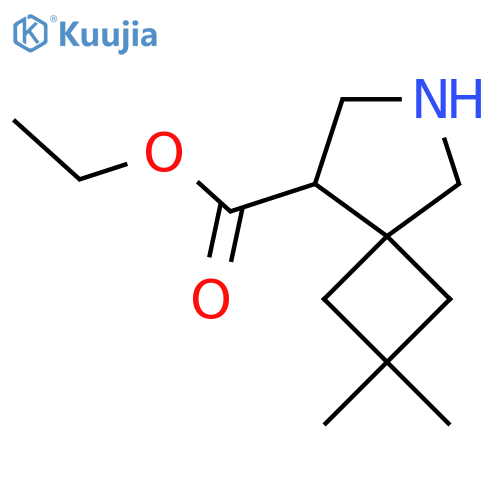 ethyl 2,2-dimethyl-6-azaspiro3.4octane-8-carboxylate structure