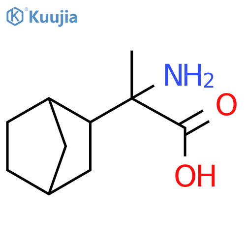 2-amino-2-{bicyclo2.2.1heptan-2-yl}propanoic acid structure