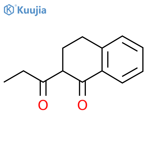 2-Propanoyl-1,2,3,4-tetrahydronaphthalen-1-one structure
