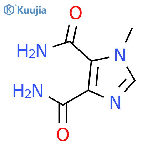 1-methyl-1H-Imidazole-4,5-dicarboxamide structure
