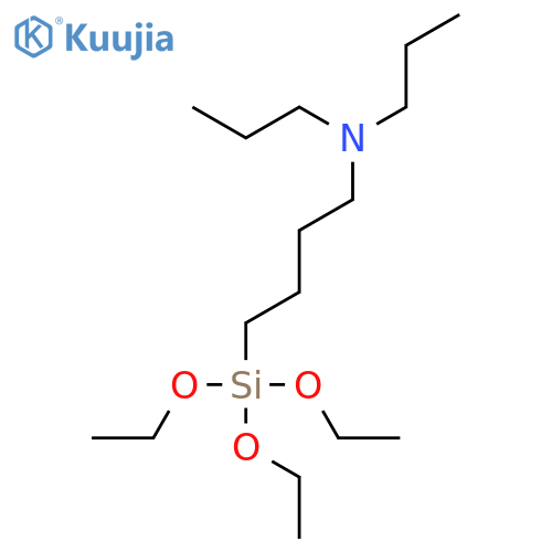 1-Butanamine, N,N-dipropyl-4-(triethoxysilyl)- structure