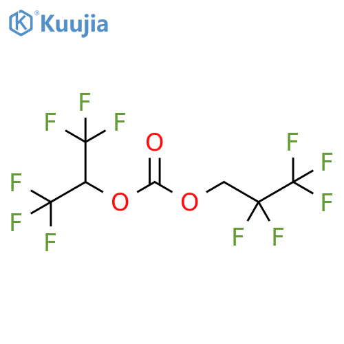Hexafluoroisopropyl 2,2,3,3,3-pentafluoropropyl carbonate structure