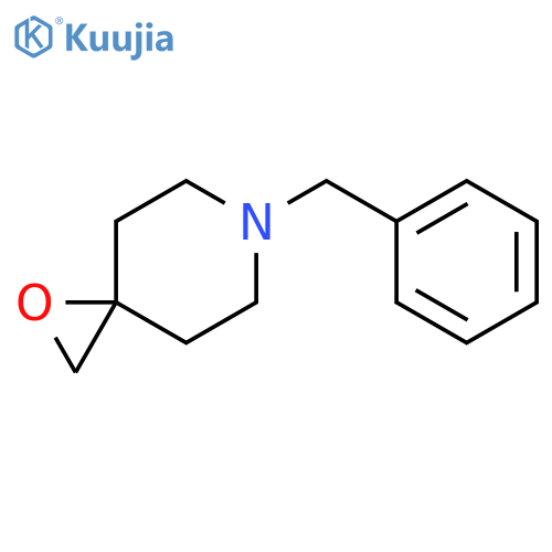 1-Oxa-6-azaspiro[2.5]octane,6-(phenylmethyl)- structure