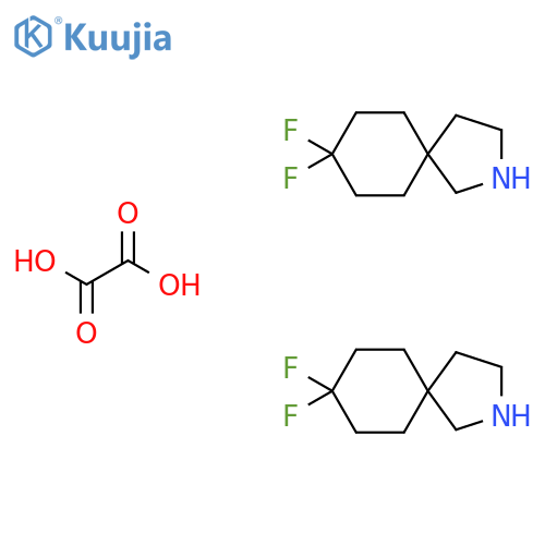 8,8-difluoro-2-azaspiro[4.5]decane;hemi(oxalic acid) structure