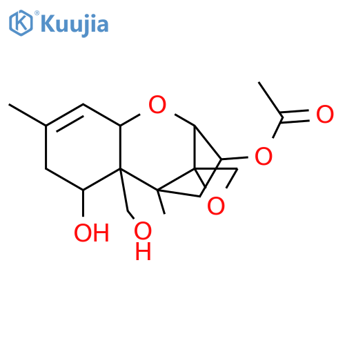 3,7,15-Scirpenetriol; (3α,7α)-form, 3-Ac structure