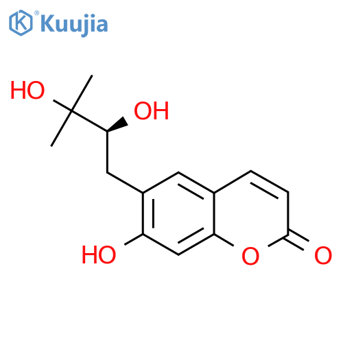 (+)-peucedanol structure