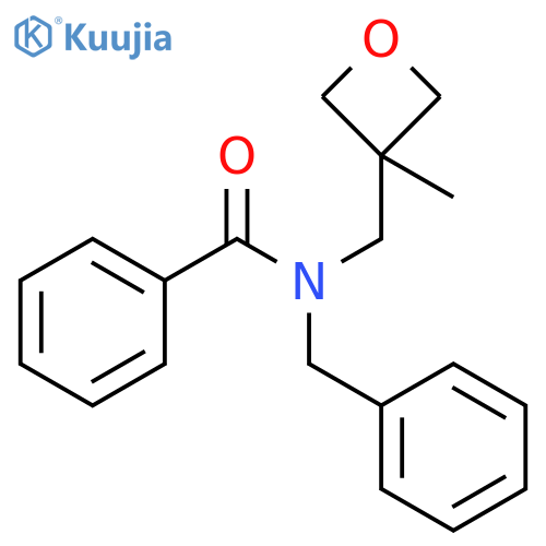 Benzamide, N-[(3-methyl-3-oxetanyl)methyl]-N-(phenylmethyl)- structure