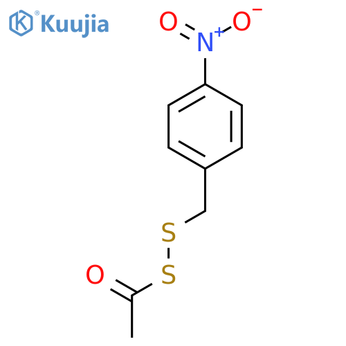 SS-(4-Nitrobenzyl) ethane(dithioperoxoate) structure