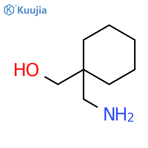 [1-(aminomethyl)cyclohexyl]methanol structure