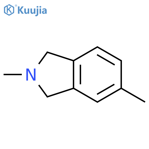 1H-Isoindole,2,3-dihydro-2,5-dimethyl- structure