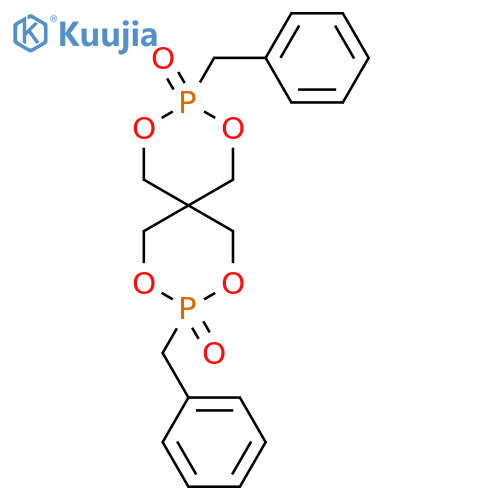 2,4,8,10-Tetraoxa-3,9-diphosphaspiro[5.5]undecane,3,9-bis(phenylmethyl)-, 3,9-dioxide structure