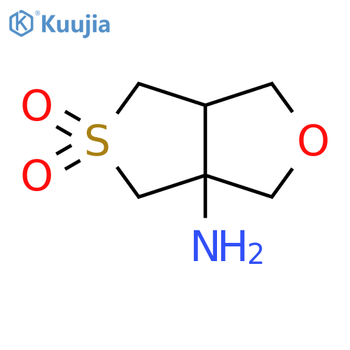 3a-amino-hexahydro-5lambda6-thieno3,4-cfuran-5,5-dione structure